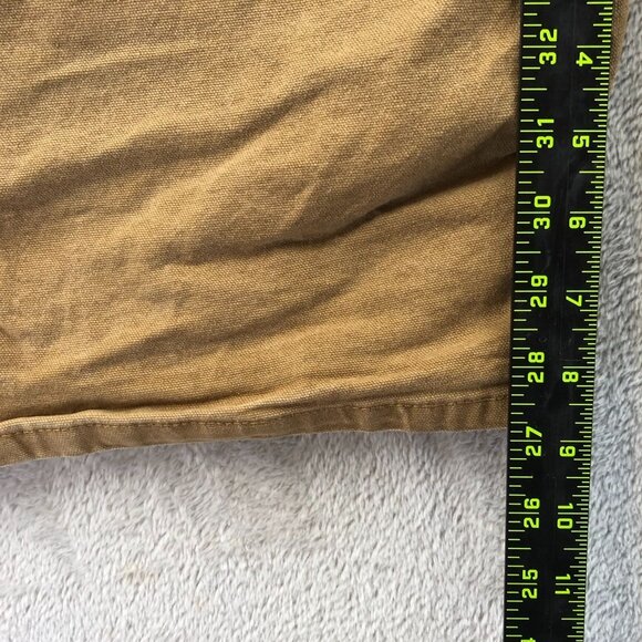 Dickies Mens Flex Work Shorts Size 40 Flat Front Chino Khaki Casual Brown - Picture 6 of 11